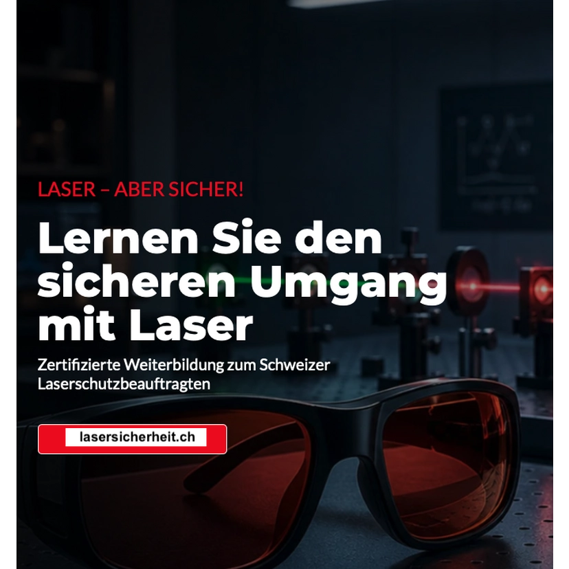 Zertifizierter Kurs für Laserschutzbeauftragte (LSB)